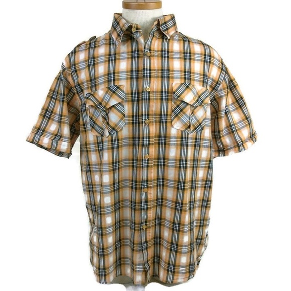 Blac LacqueR Button Down Plaid Shirt XL - Picture 1 of 5